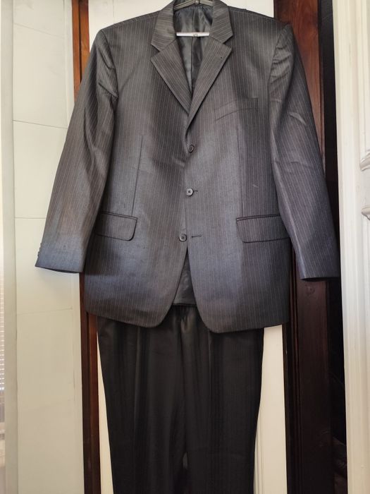 Мужской шерстяной костюм пиджак и брюки Voronin рост 168-177 р.52-54