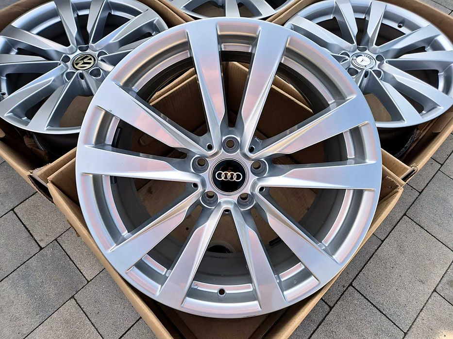 Felgi 19" 5x112 Audi A3 A4 A5 A6 A7 Q2 Q3 Q5 TT TPMS Srebrne | #A223