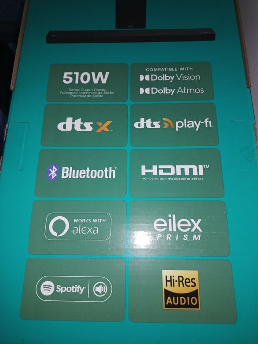 Soundbar HISENSE  U5120GW  WIFI Bluetooth 510W