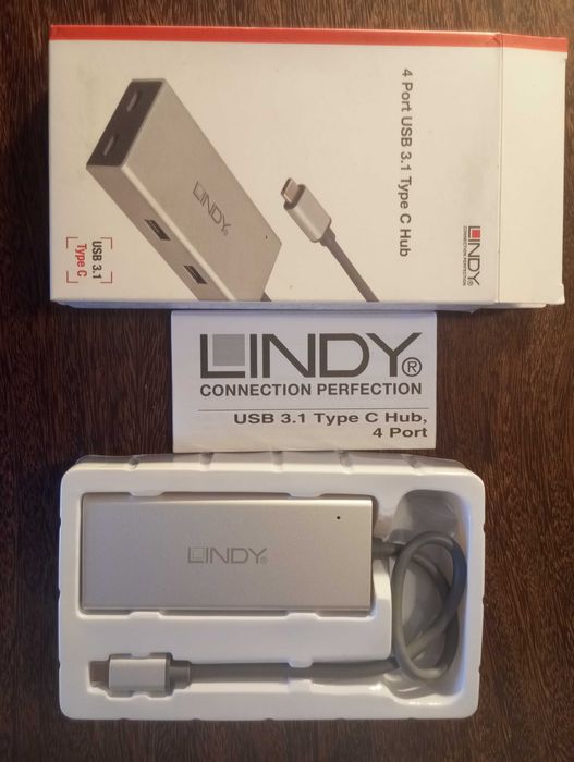 Hub USB C 3.1 Lindy