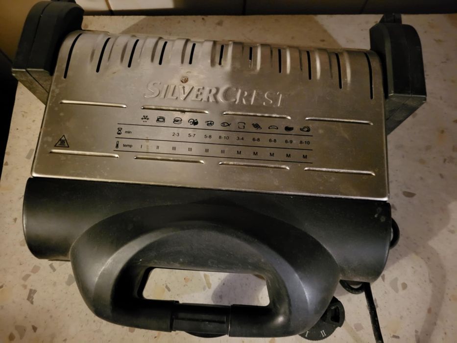 Grill elektryczny SilverCrest SKG 2000 A1 - stan idealny