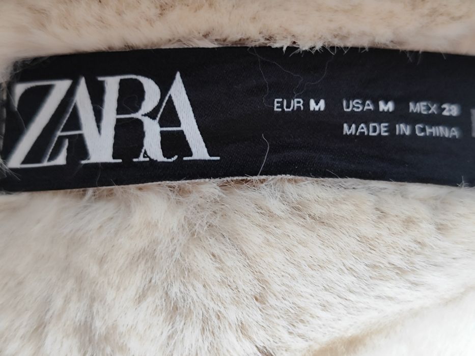 Женская дублёнка авиатор ZARA .