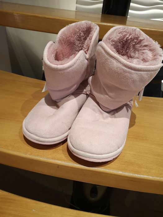 Ciepłe kapcie dla dziewczynki rozm.34