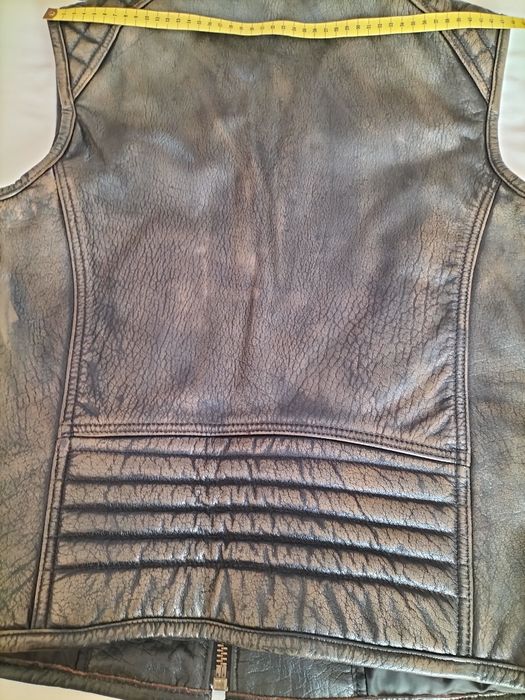 Colete Motard Pele Verdadeira M/L Richa