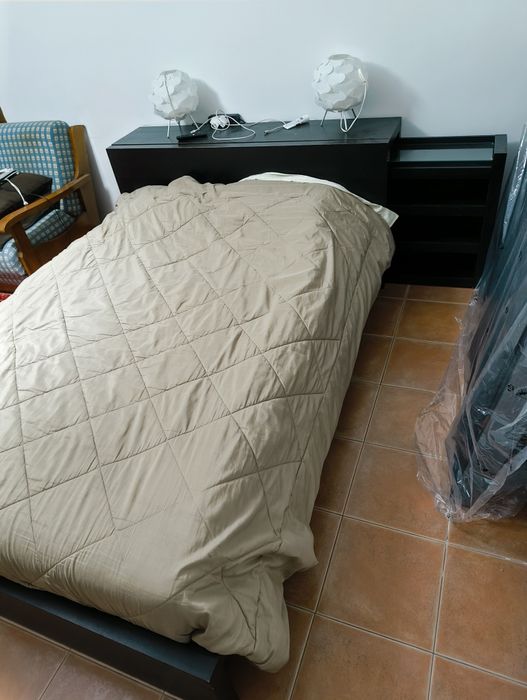 Cama com colchão