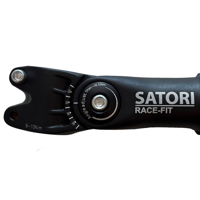 Mostek Wspornik Kierownicy Satori Race-Fit 25.4mm Regulowany Czarny