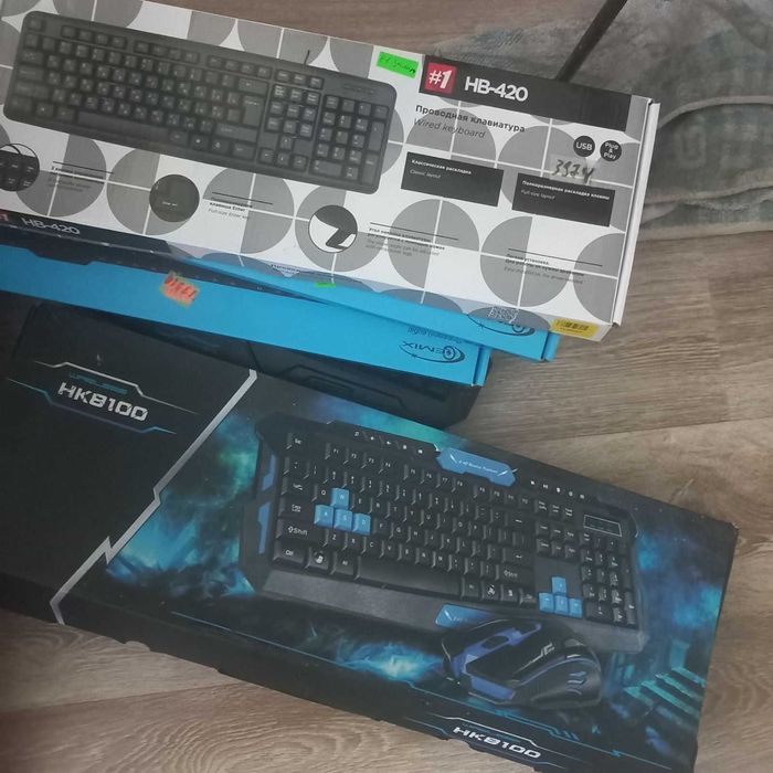 5 клавиатур одним лотом, читать описание