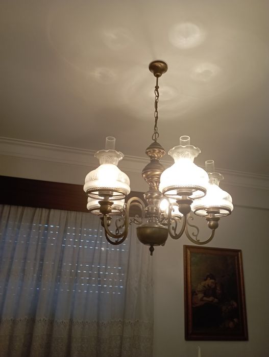 Candeeiro antigo como novo