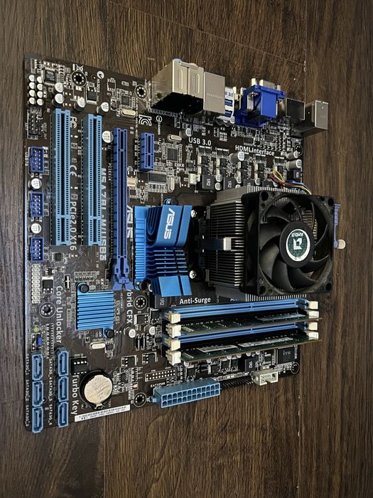 Эксклюзив! Игровой комплект 6 ядер FX 6300/8GB 1600 DDR3 Гарантия!
