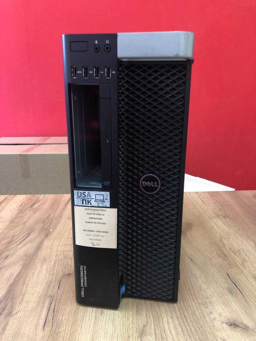 Рабочая станция Dell Precision T5810 | Xeon | 128GB | Radeon RX470 4GB