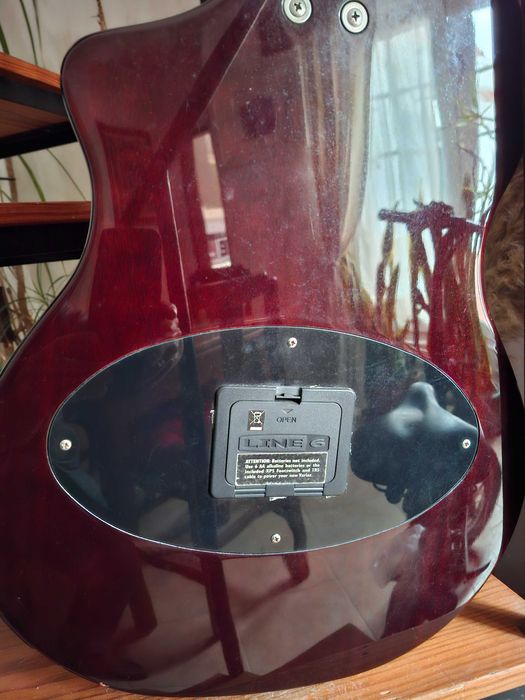 Viola elétrico acustico variax line 6 acoustic 300 series + carregador