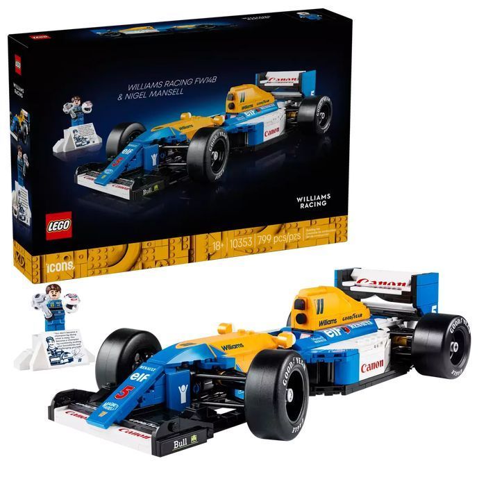 LEGO Icons Williams Racing FW14B i Nigel Mansell 10353. LEGO