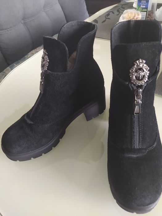 Сапоги  зимові ботінки угги черевики натуральні