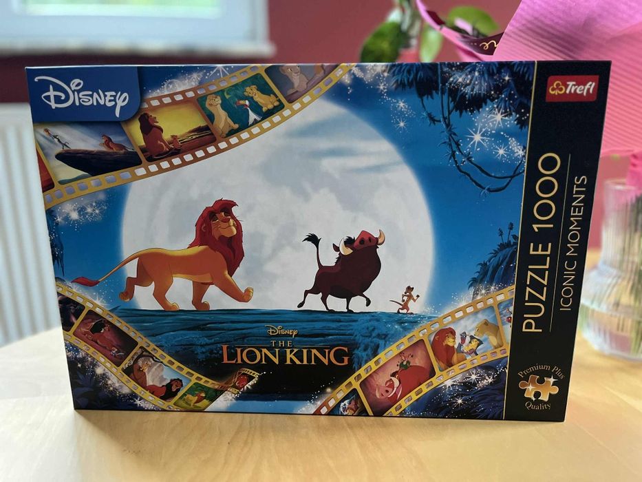 PUZZLE 1000 król lew