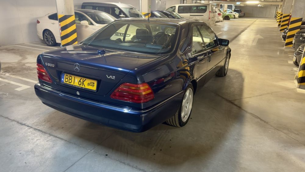 W140 coupe C140 S600 V12 CL ładny zadbany