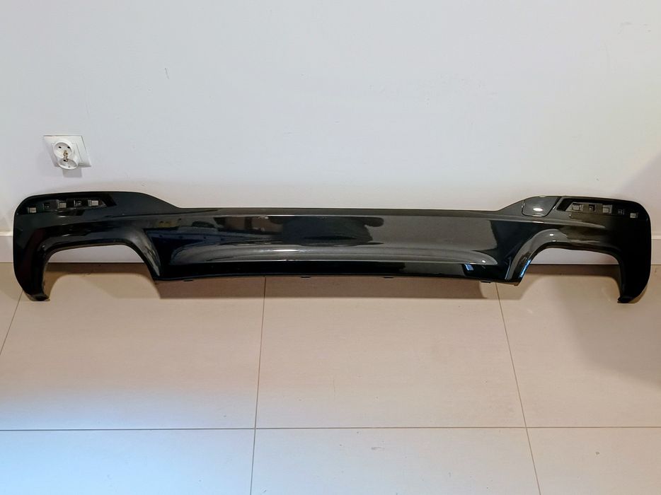 Dyfuzor BMW 5 G30 G31 M550d M550i oryginał, dokładka zderzaka
