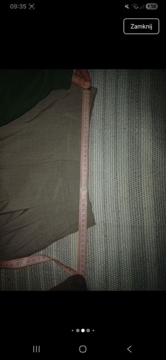 Skracane spodnie h&m