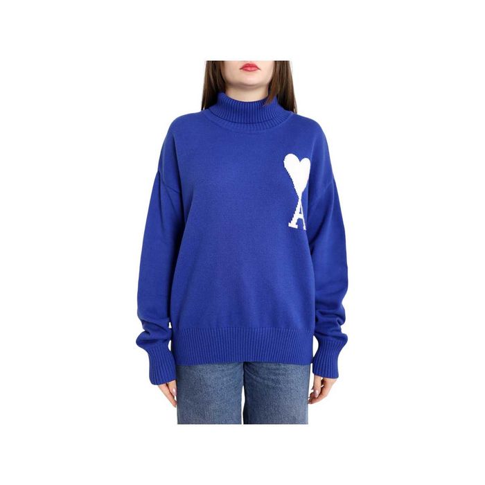 Светр AMI Paris Ami de Coeur jumper Blue