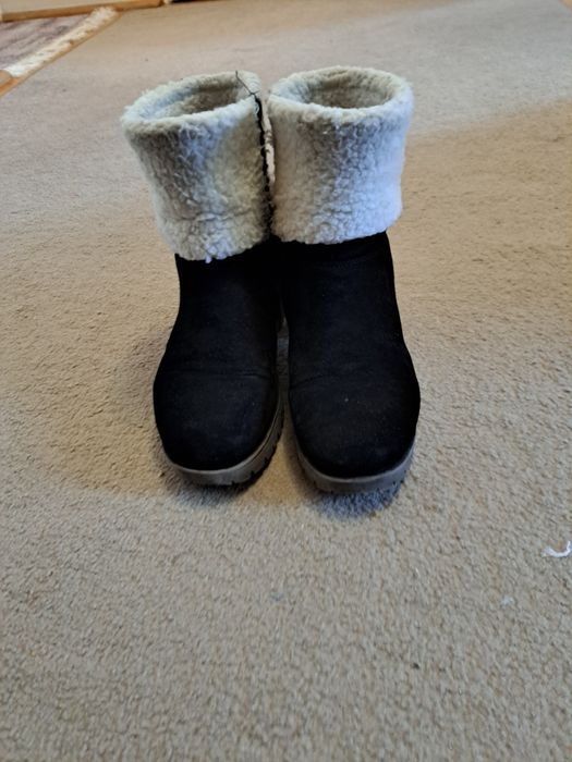 Buty zimowe 38 czarne