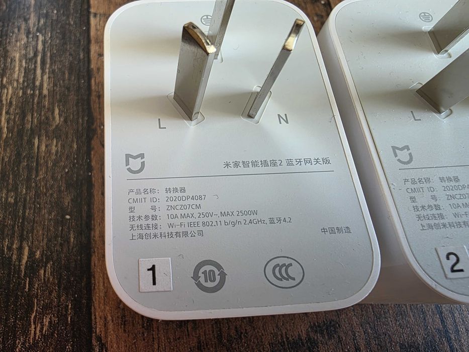 Розумна Wi-Fi розетка Xiaomi Mi Smart Socket 2 Bluetooth Gateway Edition BHR4151CN (ZNCZ07CM)