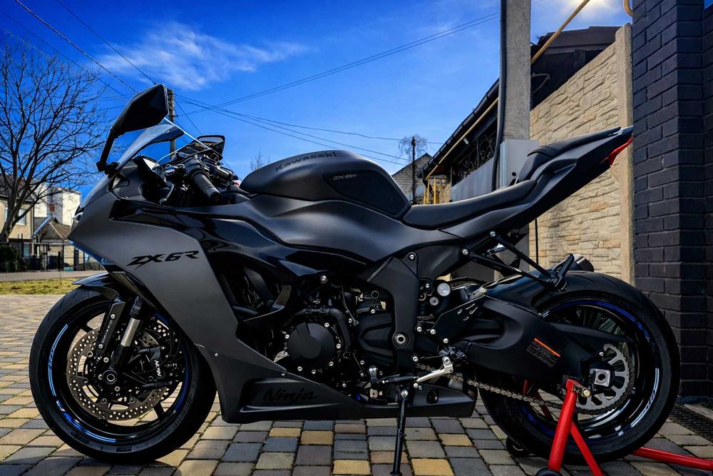 Kawasaki Ninja 636 ZX-6R Grey ZX6R 2025 зх6р серый: 14 999