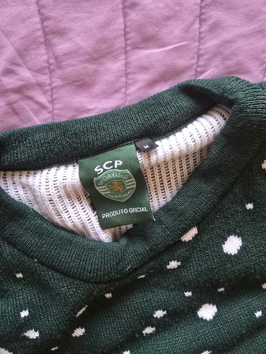2 camisolas de natal do Sporting - M