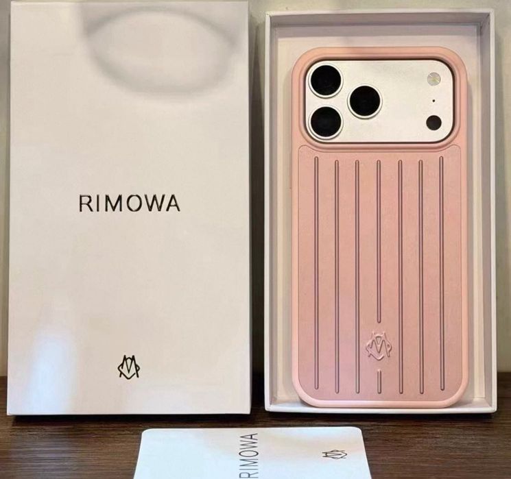 Чохол Rimowa алюмінієвий на 17 pro 17 pro max titanium
