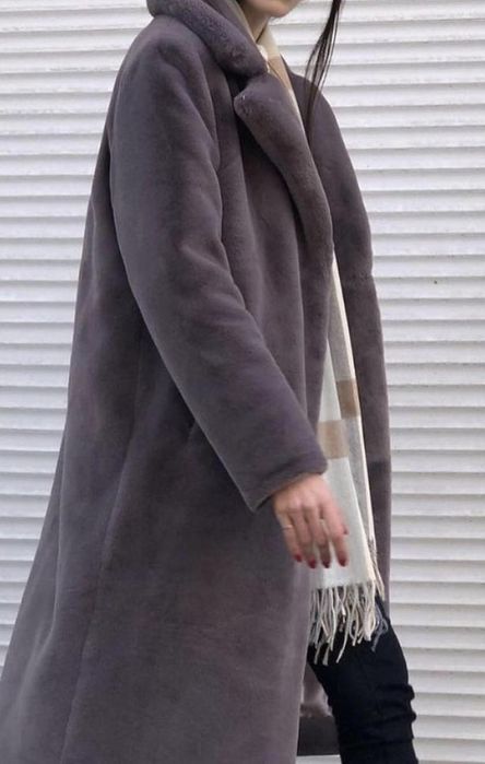 Шуба трендова із еко-хутра під норку неперевершеної якості!