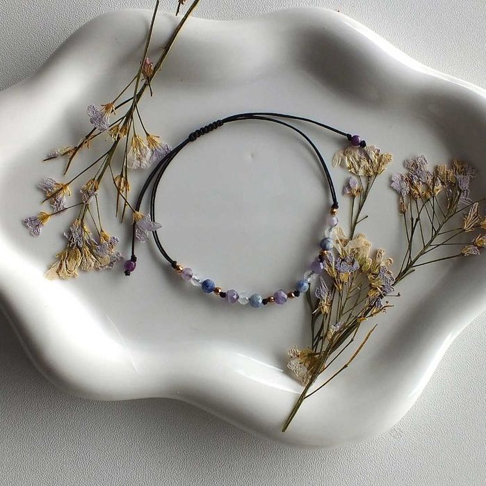 Bransoletka koncentracja fiolet