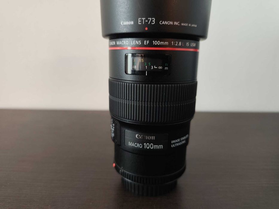 Canon 100mm f/2.8 L Macro IS USM filtr gratis