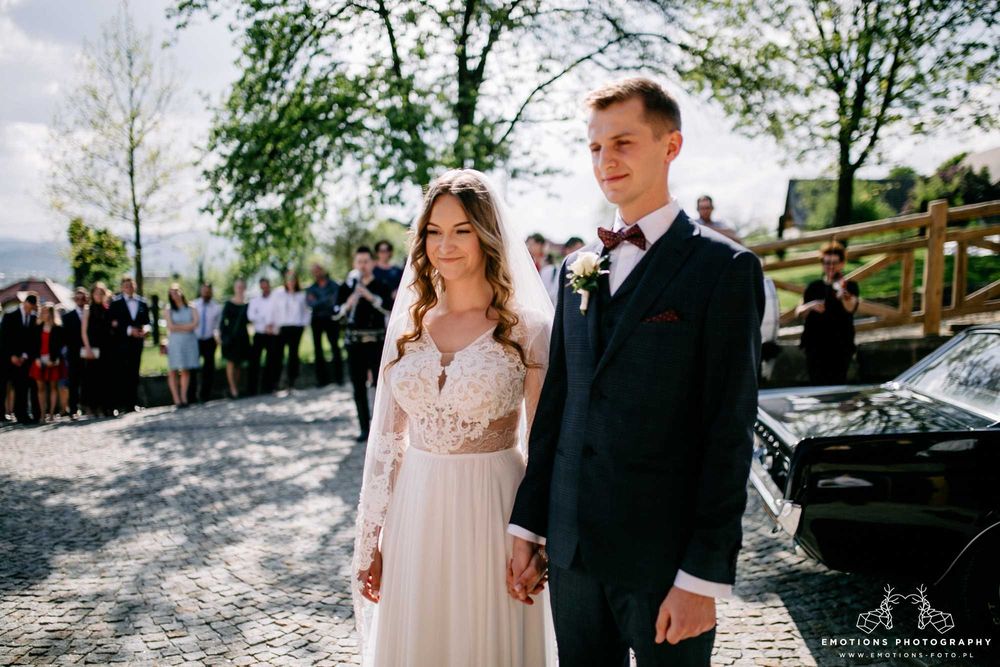 Suknia ślubna rustykalna, boho, Kaledonia