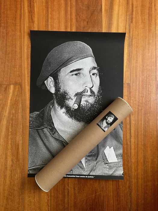 Poster Exclusivo Fidel Castro – Edição Limitada (60x40cm)