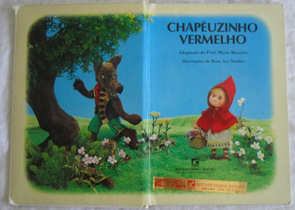 Chapèuzinho Vermelho [Bonecos 3D Rose Art Studios]