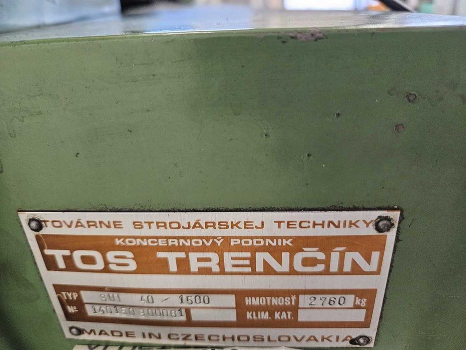 Tokarka SUI 40 x 1500