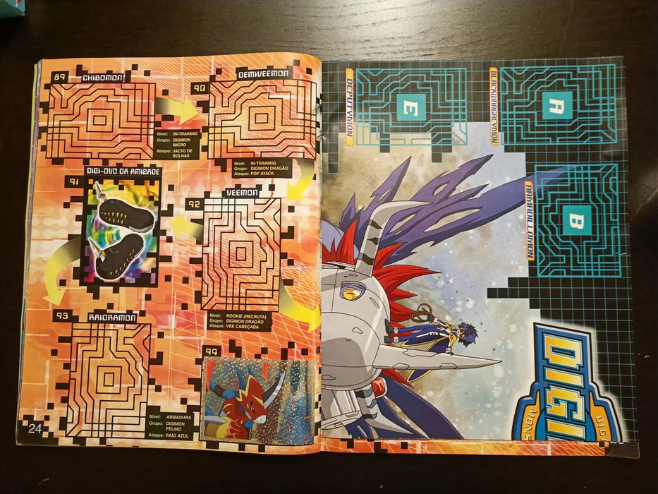 Caderneta Digimon 2