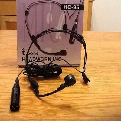 Microfone condensador headset