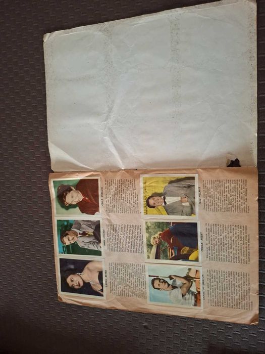 Album de cromos completo - Artistas de cinema