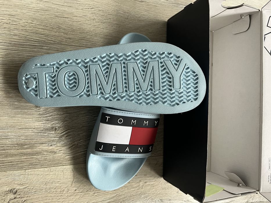 Tommy Hilfiger damskie wygodne klapki 40 oryginał