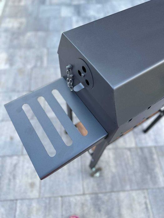 Мангал 4 мм з решіткою-гриль! Мангал-барбекю! Мангал на колесах!