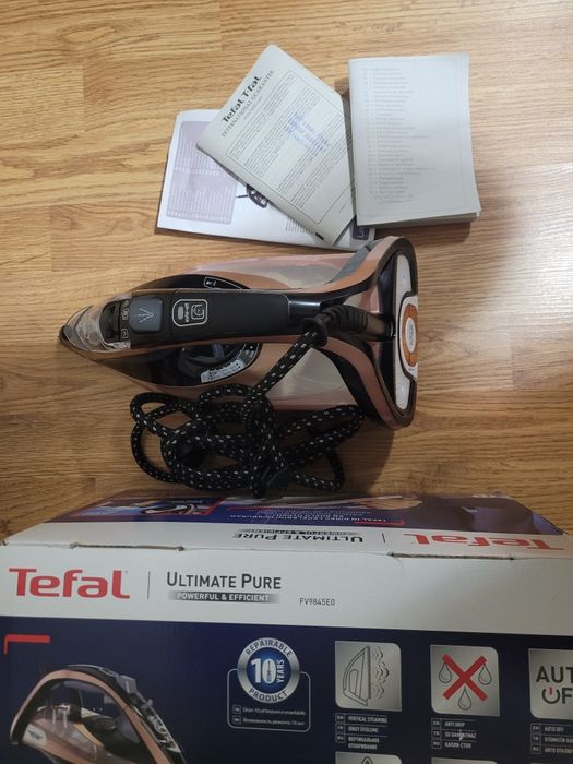 Потужна Праска Tefal Ultimate Pow з металлокерамічною підошвою