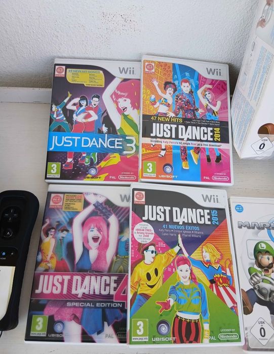 Nintendo Wii com 7 jogos