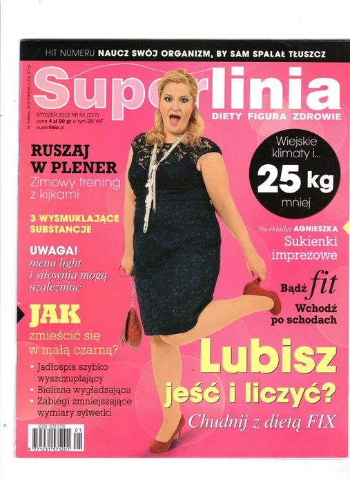 Super Linia Superlinia Diety Figura 12 Numerów Kompletny Rocznik 2012
