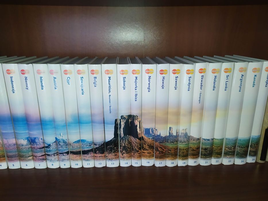 Seria książek podróżuj z MasterCard