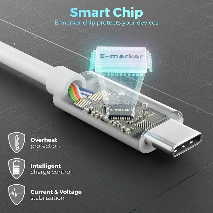 Kabel 100w usb-c  10Gbit/s    usb3.2 Gen2