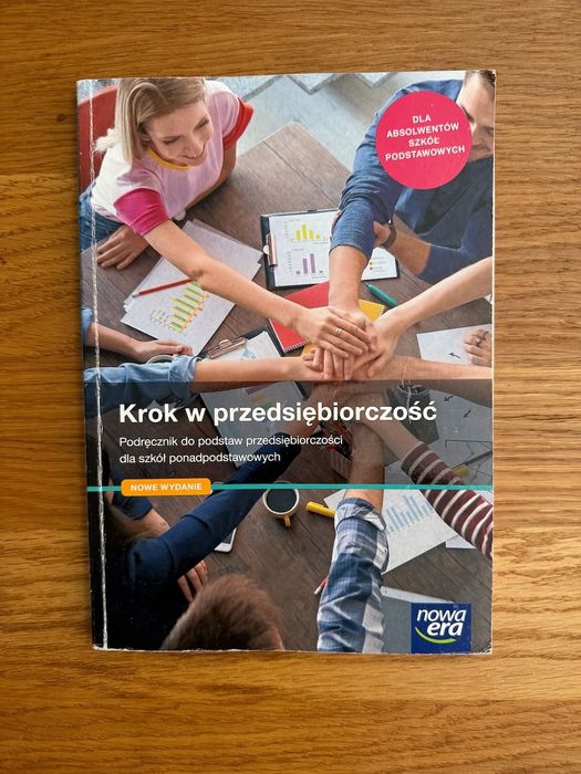 Podręcznik Krok w przedsiębiorczość dla szkół ponadpodstawowych
