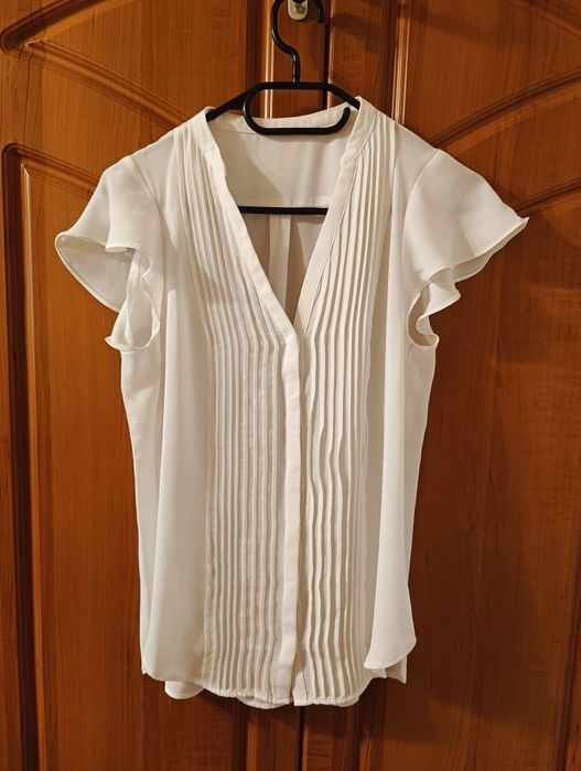 Bluzka koszula z krótkim rękawem 36/38