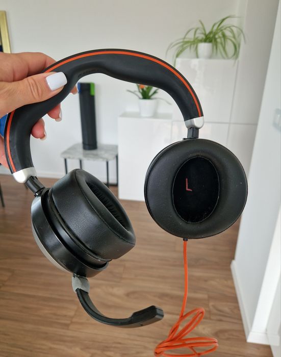 Słuchawki Jabra Evolve 80, czarne