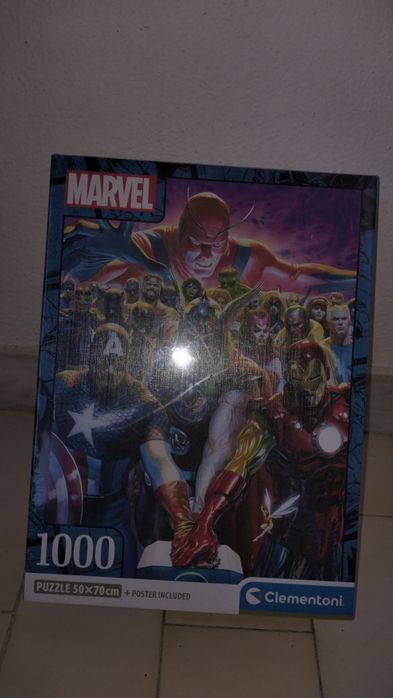 Puzzle dos heróis da Marvel