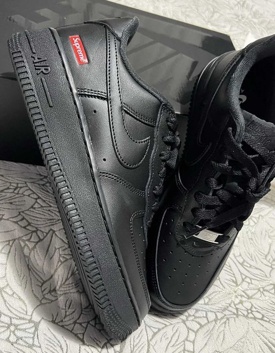 Nike Air Force 1 Low Supreme Black R.41