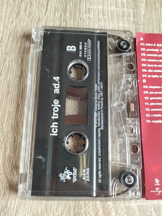 Kaseta magnetofonowa Ich Troje